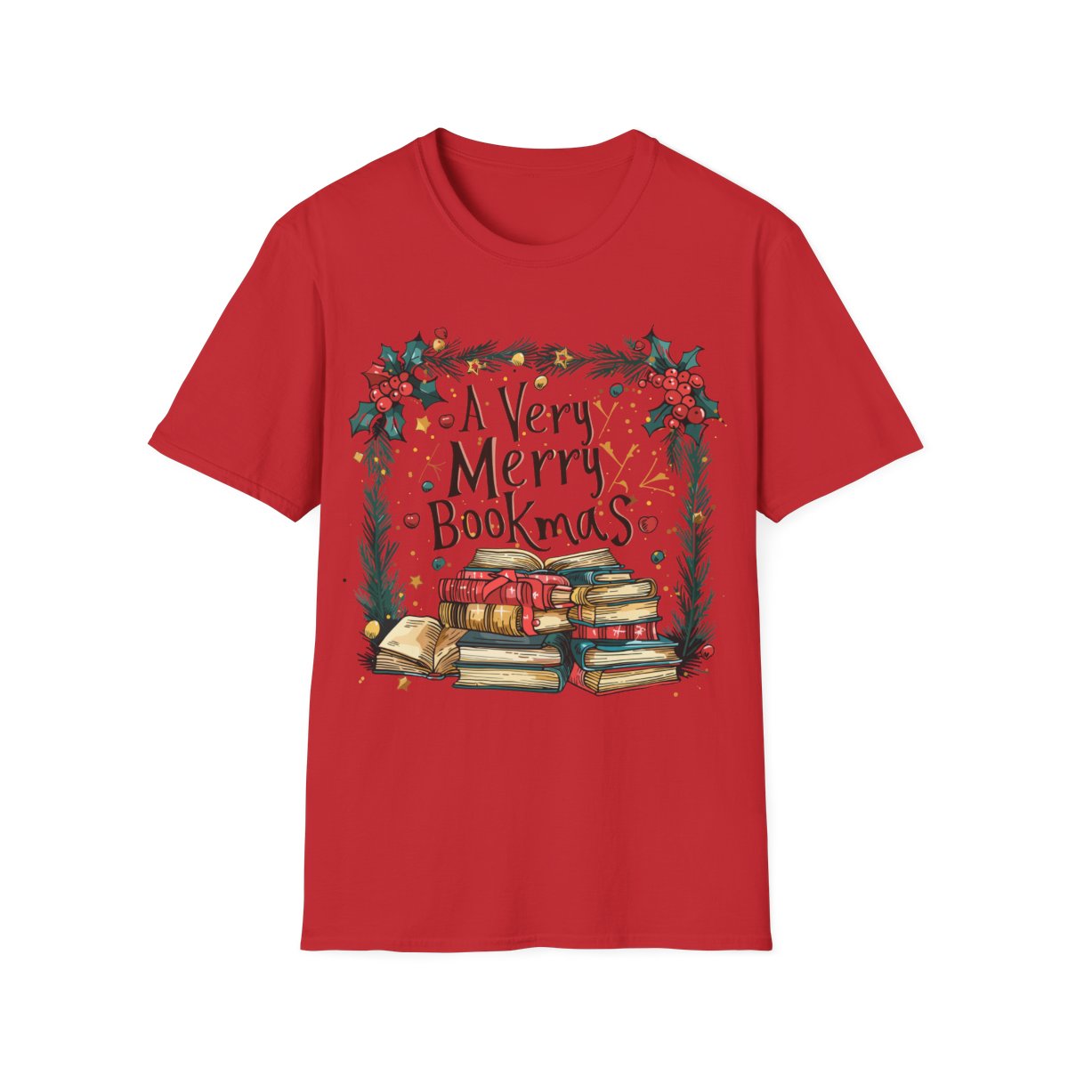 A Very Merry Bookmas Graphic T Shirt